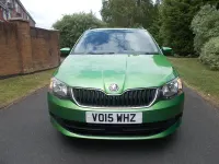 Used Skoda Fabia SE 90 HP (66 kW) 2015 Green Estate