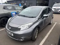 Used Nissan Note Tekna 90 HP (66 kW) 2014 Grey Hatchback