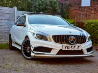 Used Mercedes A200 AMG 2015 White Hatchback