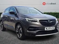 Used Vauxhall Grandland X Sport 130 HP (95 kW) 2019 Grey SUV