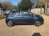 Usado Citroën C1 Flair 82 CV (60 kW) 2015 Azul Utilitario