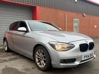 Begagnad BMW 116 2014 Silver Halvkombi
