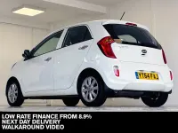 Used Kia Picanto 84 HP (61 kW) 2014 White Hatchback