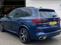 Used BMW X5 M Sport 261 HP (191 kW) 2018 Blue SUV