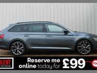 Used Skoda Superb SportlinePlus 150 HP (110 kW) 2019 Grey Estate