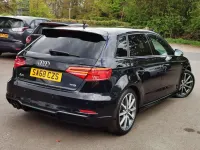 Usado Audi A3 Sportback Black Edition 150 HP (110 kW) 2018 Preto Citadino