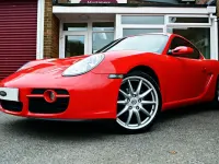 Used Porsche Cayman 245 HP (180 kW) 2008 Red Coupe
