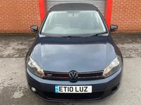 Used VW Golf VI GT 140 HP (102 kW) 2010 Blue Hatchback