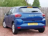 Used Dacia Sandero Expression 91 HP (66 kW) 2023 Blue Hatchback