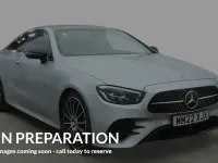 Used Mercedes E300 AMG line 258 HP (189 kW) 2022 Silver Coupe