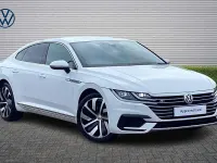 Used VW Arteon R-line 190 HP (139 kW) 2019 Pure white Hatchback