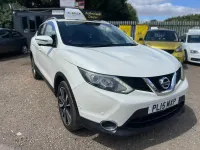 Used Nissan Qashqai Tekna 115 HP (84 kW) 2015 White SUV
