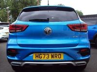 Used MG ZS Exclusive 111 HP (81 kW) 2023 Blue Hatchback