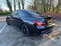 Used Mercedes CLA200 AMG line 156 HP (114 kW) 2019 Black Sedan