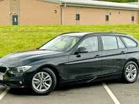 Usado BMW 320 Efficient Dynamics 2016 Negro Familiar
