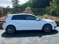 Used VW Golf VII SE 105 HP (77 kW) 2013 White Hatchback