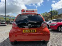 Used Toyota Aygo 68 HP (50 kW) 2012 Red Hatchback