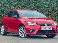 Used Seat Ibiza FR 95 HP (69 kW) 2021 Red Hatchback