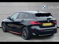 Used BMW 128 Comfort Edition 265 HP (194 kW) 2023 Black sapphire metallic paint Hatchback