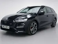 Used Skoda Octavia vRS 200 HP (147 kW) 2023 Black Estate