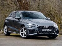Used Audi A3 S-Line 150 HP (110 kW) 2022 Grey Sedan