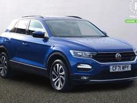 Used VW T-Roc Active 150 HP (110 kW) 2021 Blue SUV