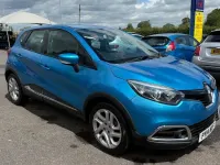 Used Renault Captur Dynamique 90 HP (66 kW) 2014 Blue SUV
