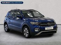 Used VW T-Cross Move 110 HP (80 kW) 2023 Blue SUV