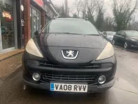 Used Peugeot 207 Outdoor Outdoor 110 HP (80 kW) 2008 Black Estate