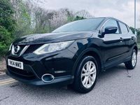 Used Nissan Qashqai Acenta Premium 115 HP (84 kW) 2014 Black SUV