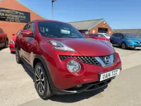 Used Nissan Juke Tekna 110 HP (80 kW) 2014 Red SUV