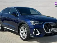 Used Audi Q3 S-Line 150 HP (110 kW) 2023 Blue SUV