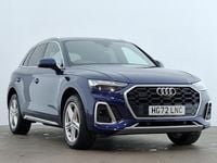 Used Audi Q5 S-Line 204 HP (150 kW) 2022 Blue SUV