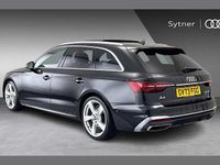Used Audi A4 S-Line 200 HP (147 kW) 2023 Black Estate