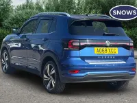 Used VW T-Cross R-line 115 HP (84 kW) 2019 Blue SUV