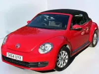 Used VW Beetle 105 HP (77 kW) 2014 Red Hatchback