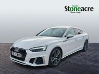 Used Audi A5 Sportback S-Line 150 HP (110 kW) 2022 White Hatchback