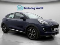 Begagnad Ford Puma Titanium 125 HK (91 kW) 2022 Blå SUV