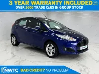 Used Ford Fiesta Zetec 100 HP (73 kW) 2016 Blue Hatchback