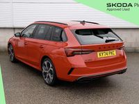 Used Skoda Octavia vRS 261 HP (191 kW) 2024 Velvet red metallic Estate