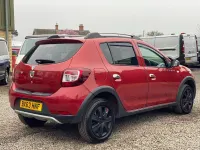 Used Dacia Sandero Ambiance 90 HP (66 kW) 2013 Red Hatchback