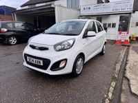 Used Kia Picanto 68 HP (50 kW) 2014 White Hatchback