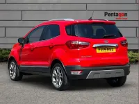 Used Ford Ecosport Titanium 125 HP (91 kW) 2019 Red SUV