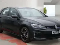Used VW Golf VII GTE 204 HP (150 kW) 2018 Black Hatchback