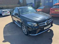 Used Mercedes GLC220 AMG line 170 HP (125 kW) 2015 Black SUV