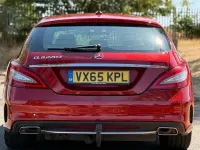 Used Mercedes CLS220 AMG line 177 HP (130 kW) 2015 Red Coupe