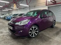 Used Citroën C3 Platinum 82 HP (60 kW) 2016 Mauve/purple Hatchback