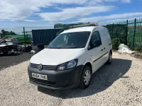 Used VW Caddy Startline 75 HP (55 kW) 2014 White MPV