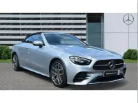 Used Mercedes E300 AMG Line Premium 254 HP (186 kW) 2022 Silver Cabriolet