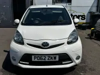 Used Toyota Aygo 68 HP (50 kW) 2012 White Hatchback